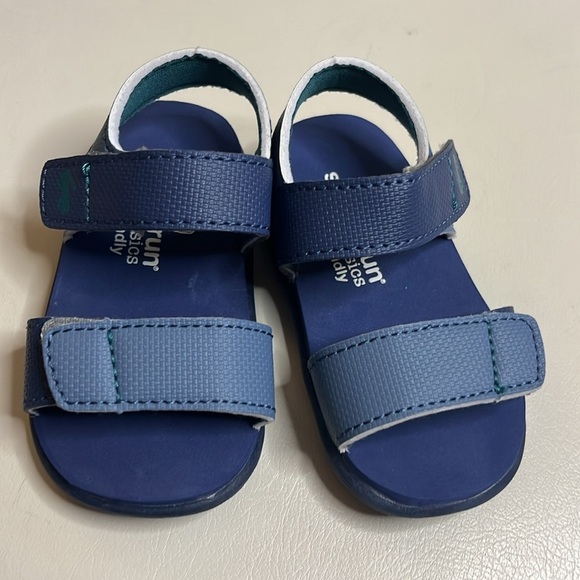 NWOT See Kai Run Basics Water-Friendly Blue Sandals Size 4 - Picture 6 of 10